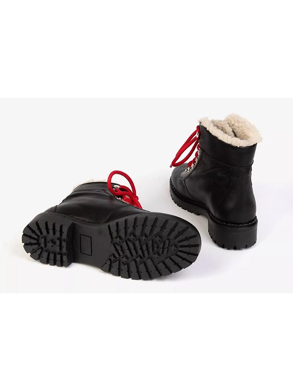 Penelope Chilvers Women's Cortina Leather/Shearling Boot - Black Image 3
