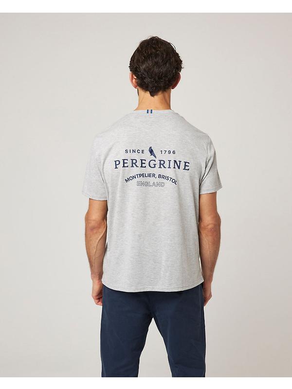 Peregrine Men's Made In England Graphic T-Shirt - Light Grey Image 7