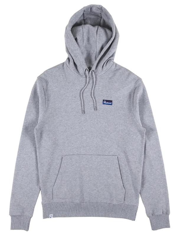 Penfield Men's Relaxed Fit Original Logo Hoodie - Athletic Grey Heather Image 1