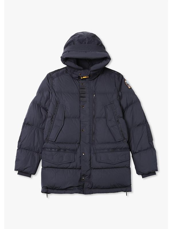 Parajumpers Men's Harraseeket Hooded Down Parka Jacket - Blue Navy Image 13