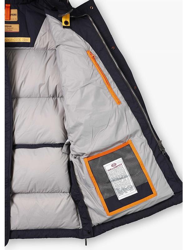 Parajumpers Men's Harraseeket Hooded Down Parka Jacket - Blue Navy Image 10
