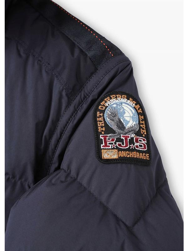 Parajumpers Men's Harraseeket Hooded Down Parka Jacket - Blue Navy Image 9