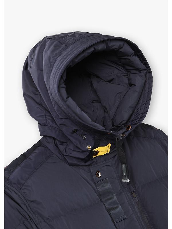 Parajumpers Men's Harraseeket Hooded Down Parka Jacket - Blue Navy Image 6