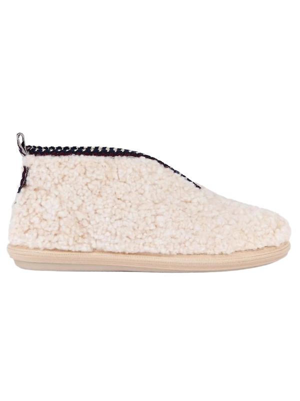Penelope Chilvers Women's Puck Fleece Slipper - Ivory Product Image