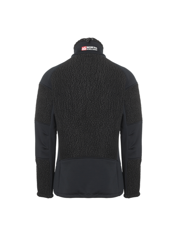 66°North Men's Tindur Technical Shearling Jacket - Black Image 7