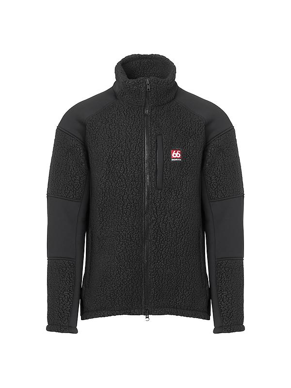 66°North Men's Tindur Technical Shearling Jacket - Black Image 1