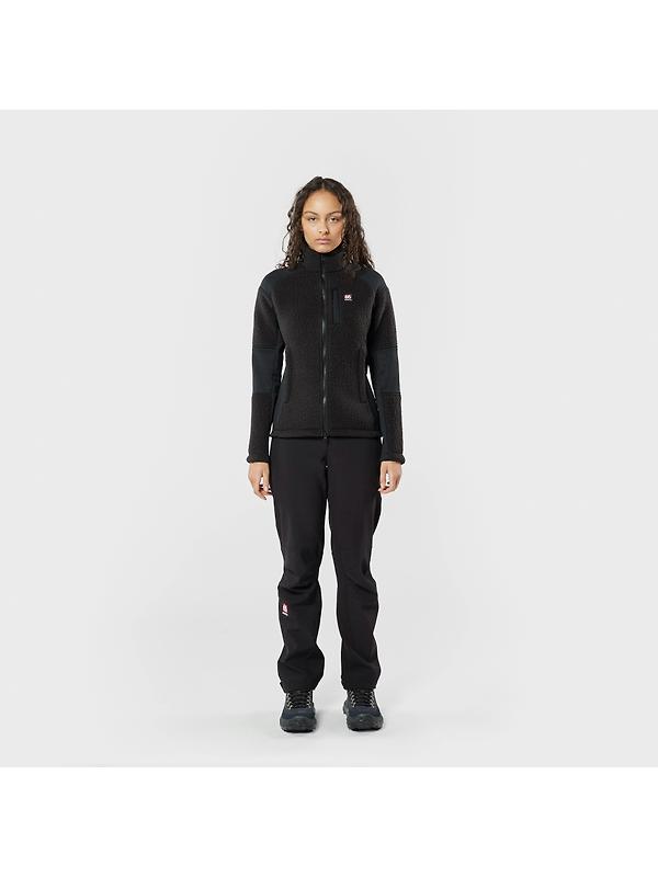 66°North Women's Tindur Technical Shearling Jacket - Black Image 3