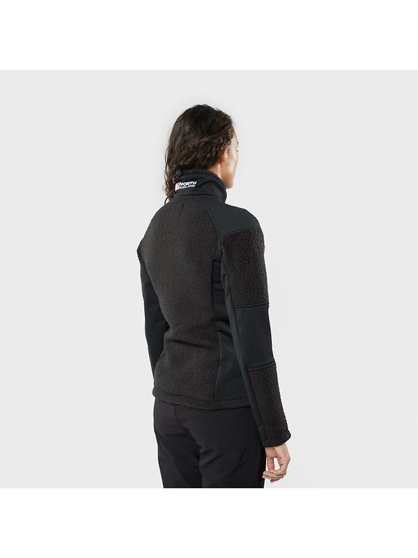 66°North Women's Tindur Technical Shearling Jacket - Black Image 6