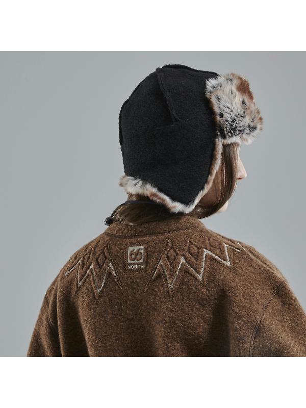 66°North Kaldi Arctic Hat - Black Image 3