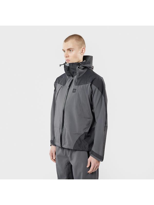 66°North Men's Dyngja Shell Jacket - Black Image 2