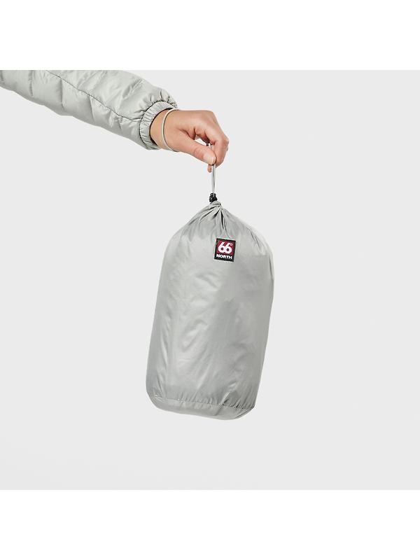 66°North Women's Keilir Down Jacket - Grey Sky Image 7