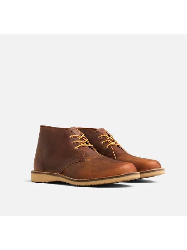 Red Wing Men's Weekender Chukka Boots - Copper Rough & Tough - Style 3622 Image 2