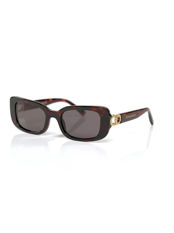 Holland Cooper Women's Paris Narrow Sunglasses - Tortoiseshell Image 5