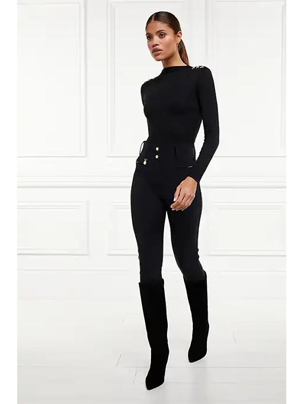 Holland Cooper Women's Contour Trousers (Regular) - Black Image 11