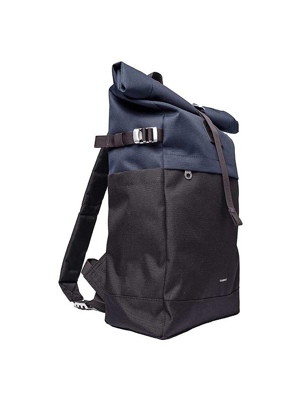 Sandqvist Icon Rolltop Backpack M - 23L - Multi Black/Navy Image 2