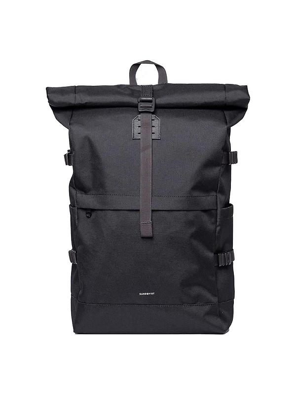 Sandqvist Icon Rolltop Backpack L - 26L - Black Product Image