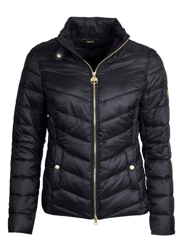 Product image of Barbour International Women's Aubern Quilted Jacket - Black