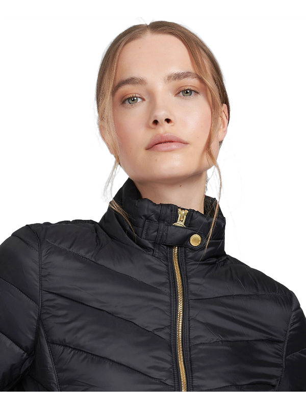 Barbour International Women's Aubern Quilted Jacket - Black Image 6