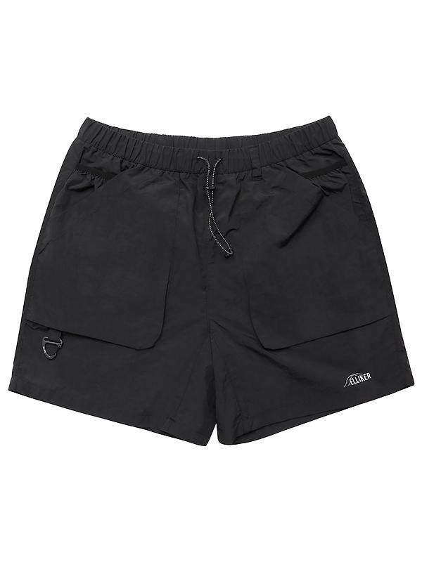 Elliker Unisex Sayer Tech Shorts - Black Image 1