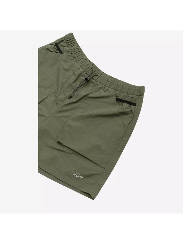 Elliker Unisex Sayer Tech Shorts - Khaki Image 3