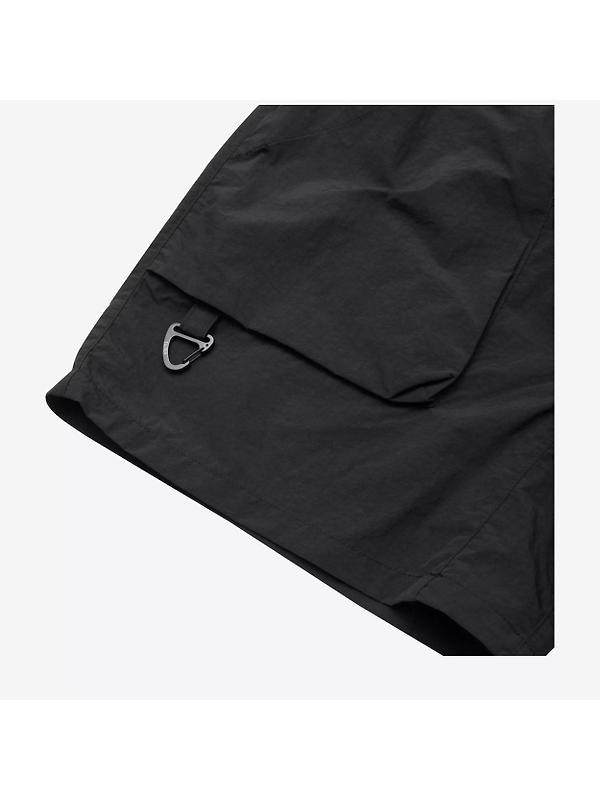 Elliker Unisex Sayer Tech Shorts - Black Image 7