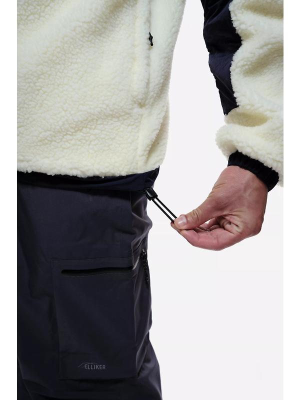 Elliker Unisex Sike Pullover Fleece - Cream Image 10