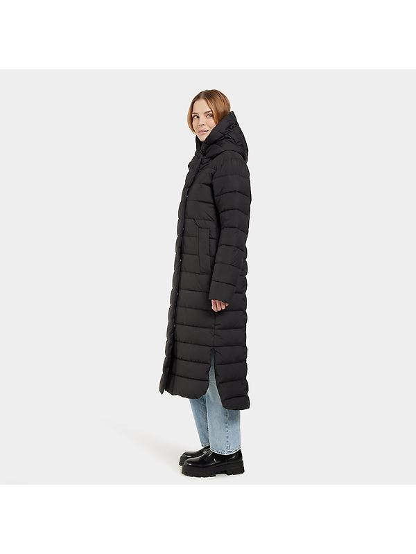 Didriksons Women's Stella Long Parka - Black Image 4