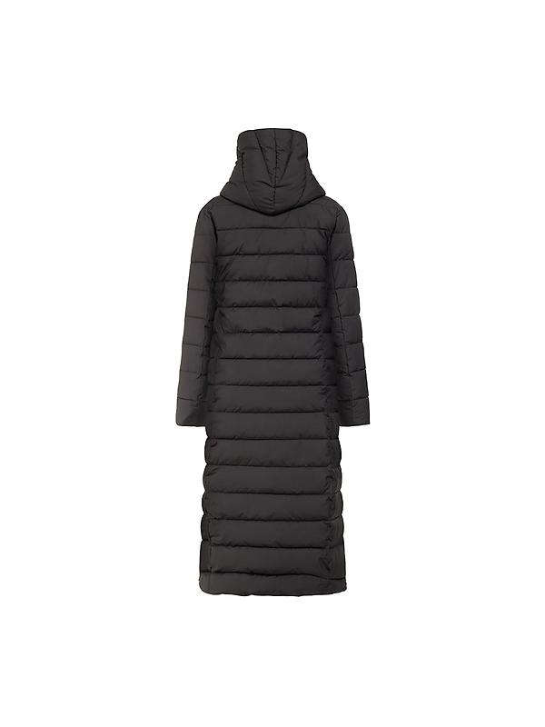 Didriksons Women's Stella Long Parka - Black Image 8