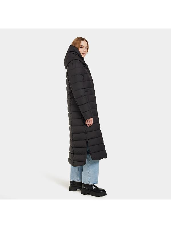 Didriksons Women's Stella Long Parka - Black Image 6