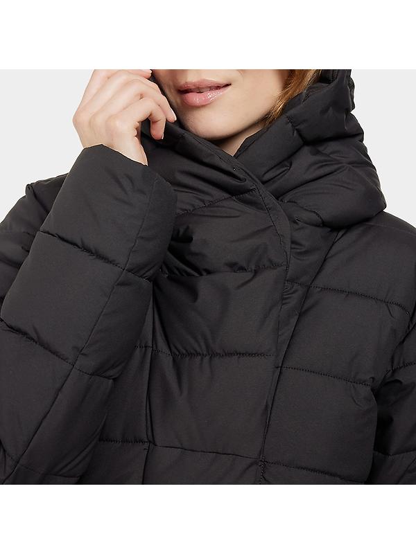 Didriksons Women's Stella Long Parka - Black Image 7