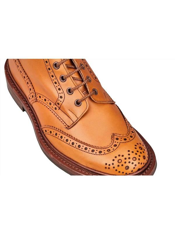 Tricker’s Stow Country Boot with Dainite Sole – Acorn Antique Image 2