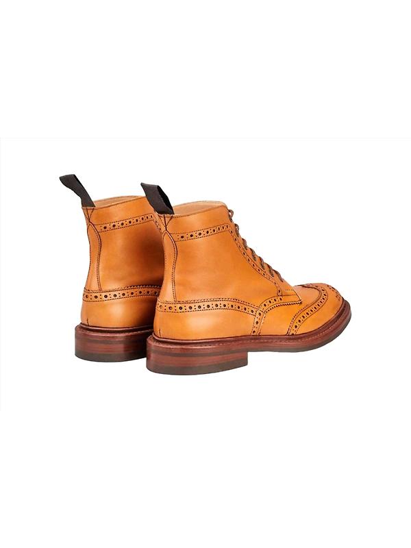 Tricker’s Stow Country Boot with Dainite Sole – Acorn Antique Image 4