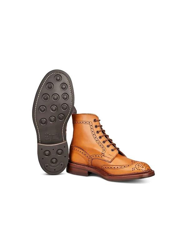 Tricker’s Stow Country Boot with Dainite Sole – Acorn Antique Image 5