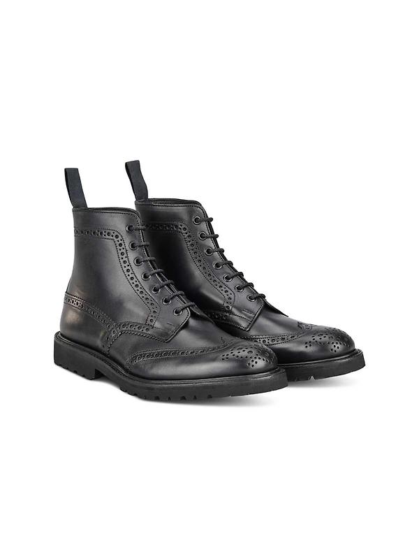Tricker’s Stow Country Boot – Olivvia Classic Black Image 3