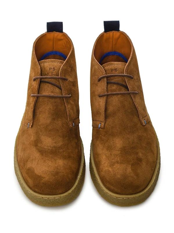Paul Smith Men's Suede Buddy Boots - Tan Image 5