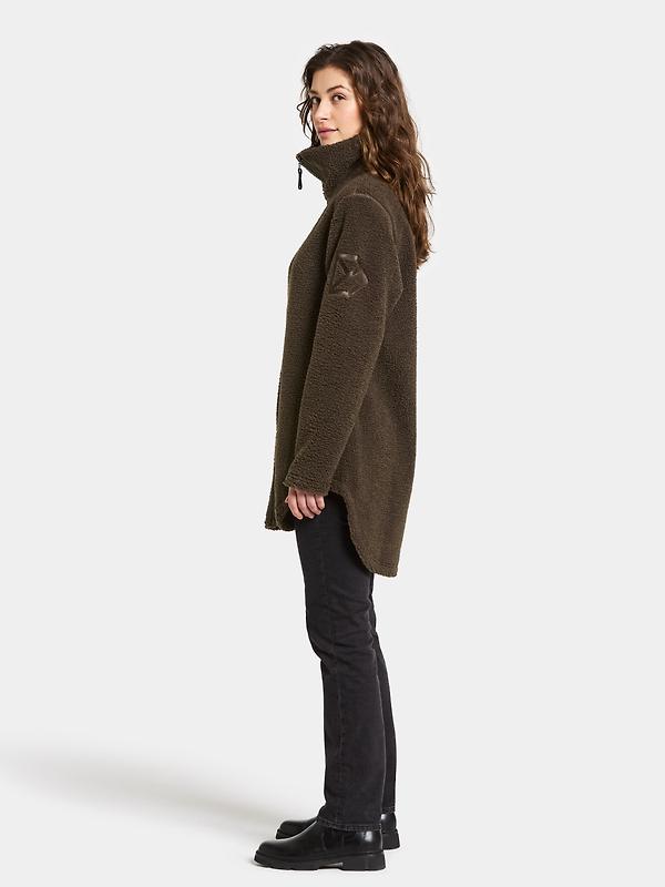 Didriksons Women's Umi Full-Zip Jacket - Dark Mocha Image 4