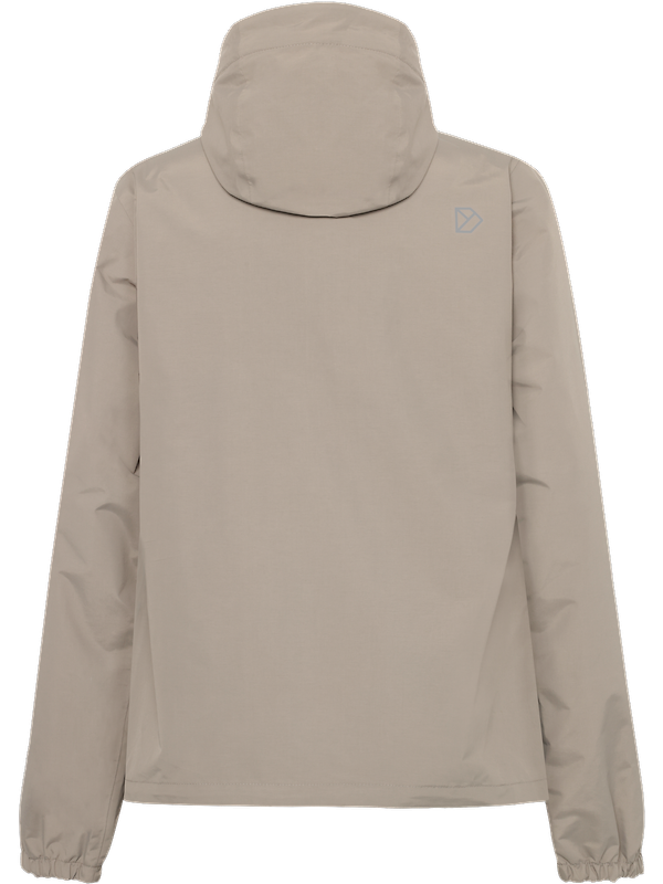 Didriksons Women's Varja Waterproof Jacket - Ash Brown Image 2