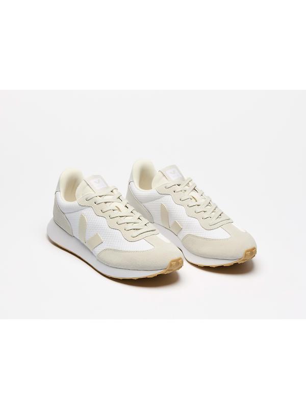 VEJA Women's Rio Branco II Alveomesh Retro-Running Trainers - White White Image 3