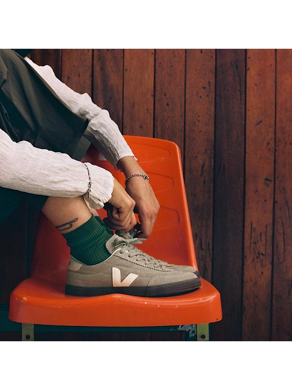 Veja Men's Panenka Suede Sneakers - Taupe Pierre Bark Image 4