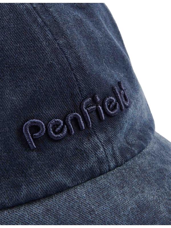 Penfield Washed Baseball Cap - Navy Image 3