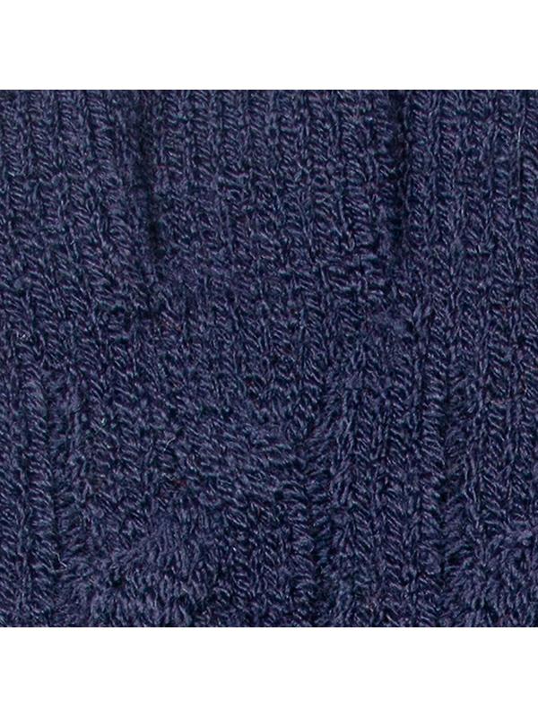 Dents Women's Fingerless Cable Knit Gloves - Navy Image 4