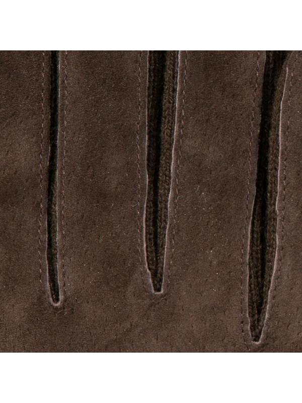 Dents Women's Laura Three-Point Fleece-Lined Suede Gloves - Mocca Image 4