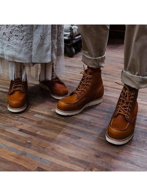 Red Wing Classic Moc Toe 6" Boots - Oro Legacy Leather - Style 875 Image 13