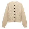 Joules Women's Rafferty Cable Knit Cardigan - Cream Colour thumbnail