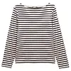Joules Women's Harbour Long Sleeve Top - Cream/Navy Stripe Colour thumbnail