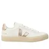 VEJA Women's Campo Leather Sneaker - White Platine Colour thumbnail