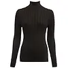 Holland Cooper Women's Seattle Roll Neck Cable Knit - Fern Green Colour thumbnail