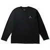 Snow Peak New Standard Logo L/S T-Shirt - Black Colour thumbnail