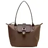 Joules Women's Edie Zip Top Shopper Bag - Mocha Brown Colour thumbnail