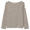 Joules Women's Harbour Long Sleeve Top - Neutral Stripe Colour thumbnail